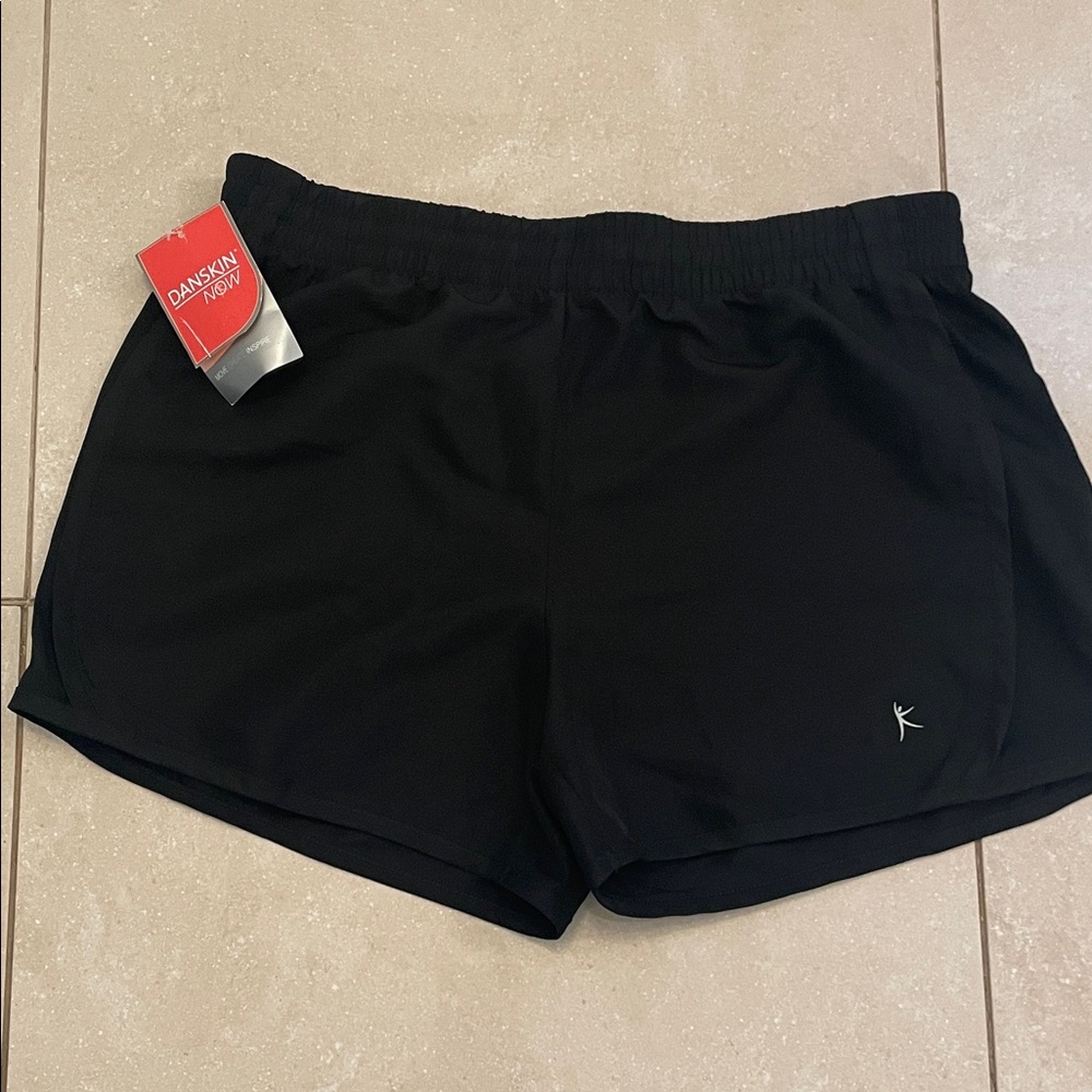 Danskin Women's Black Athletic Shorts